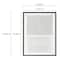 6 Pack: Home™ Black Aluminum Frame by Studio Décor®